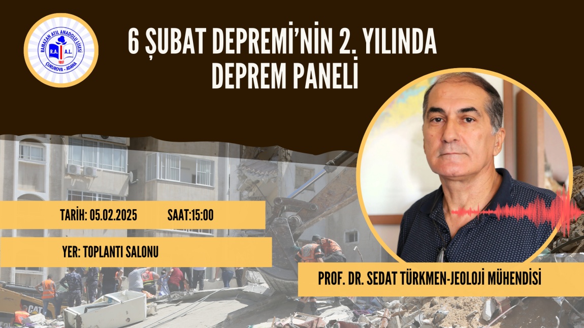 Okulumuzda 6 Şubat Depreminin 2. Yıl Dönümünde Deprem Paneli Düzenlendi